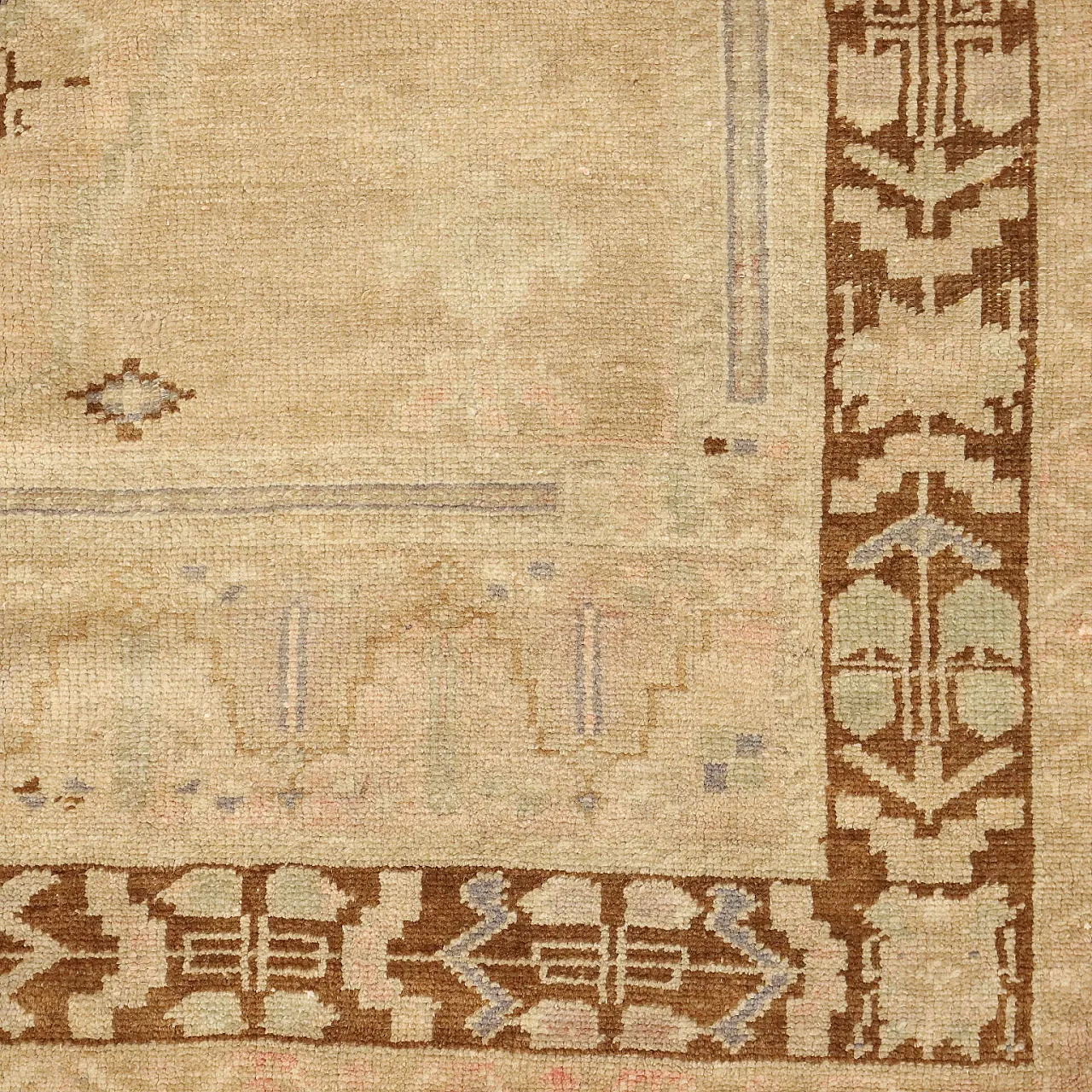 Kazak wool rug, fine knot, handmade, 20th century 5