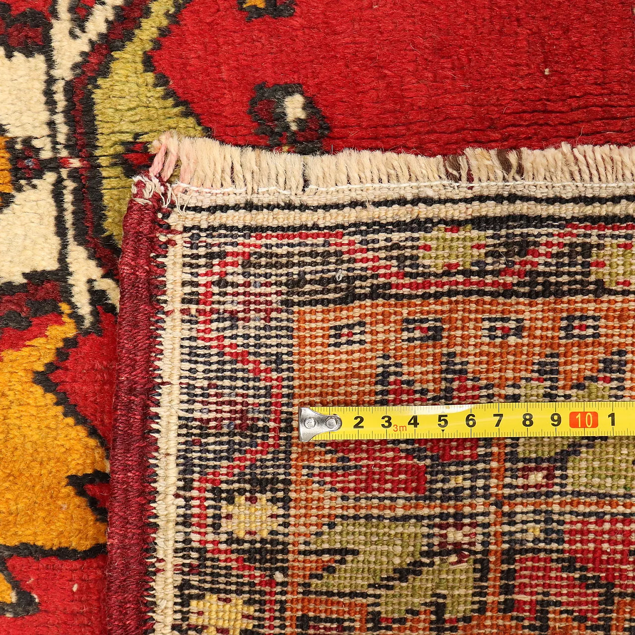Goltogh carpet in wool, fine knot, handmade, 20th century 8