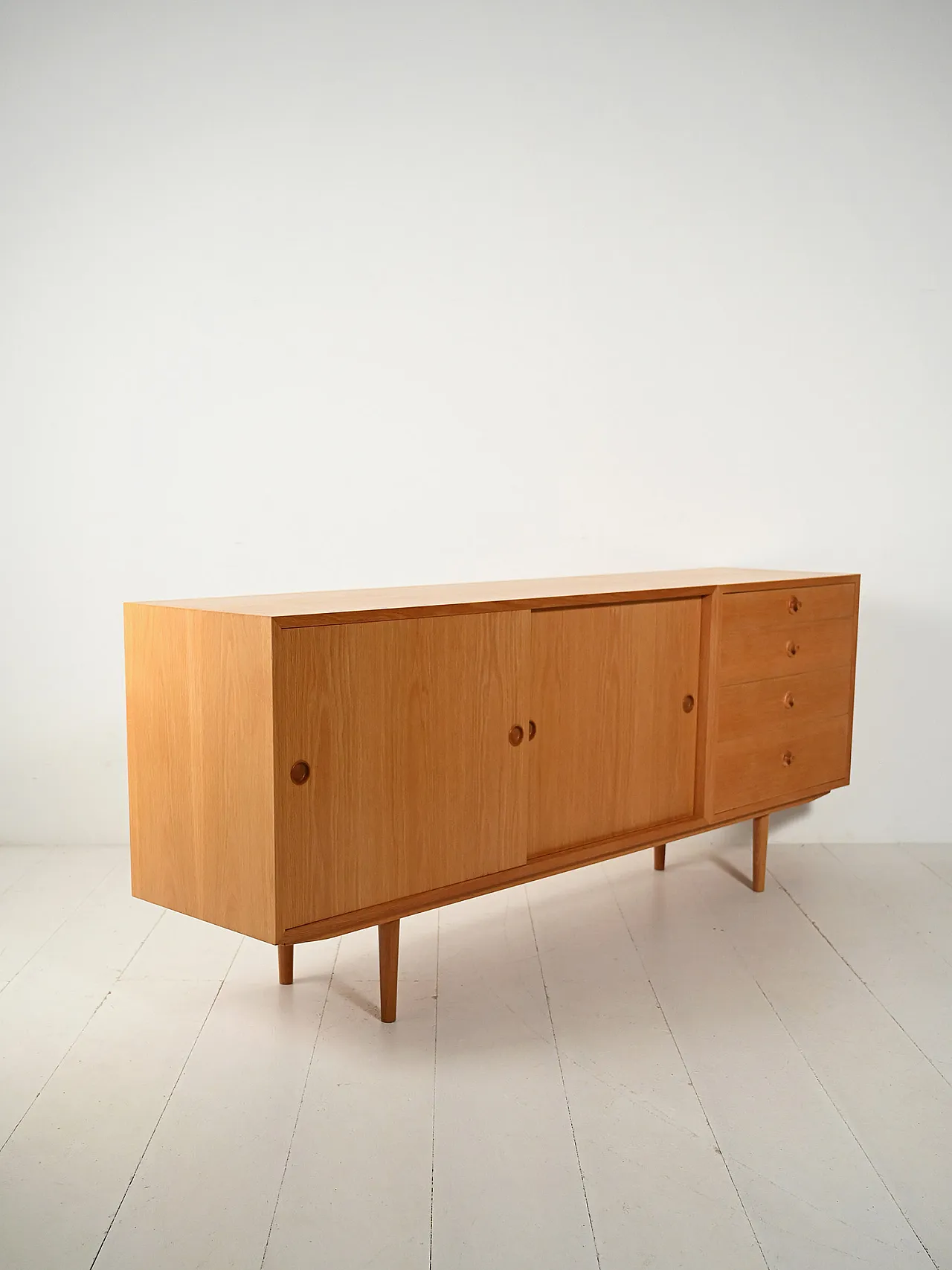 Sideboard scandinavo in rovere di Børge Mogensen per Karl Andersson 5