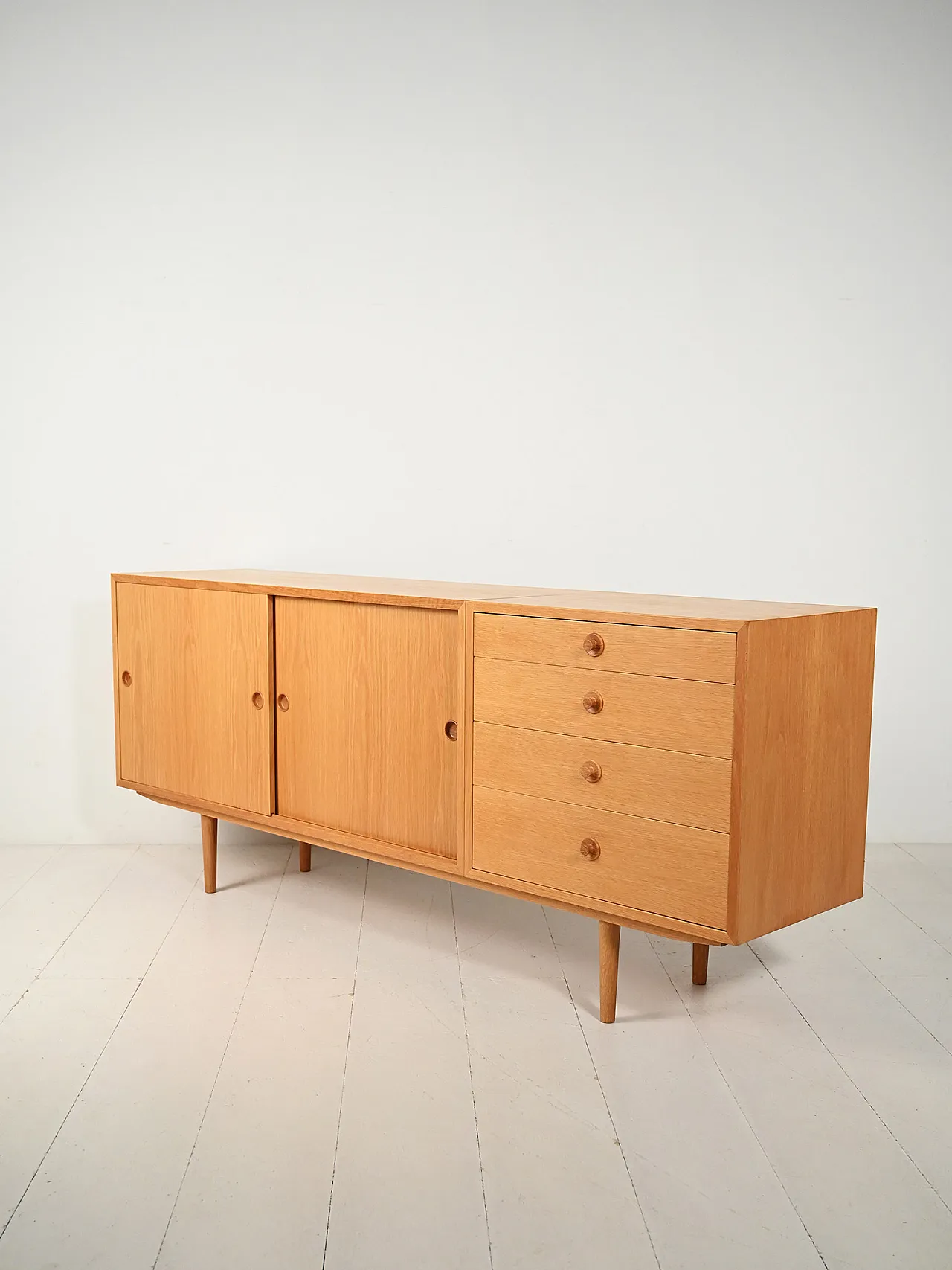 Sideboard scandinavo in rovere di Børge Mogensen per Karl Andersson 6