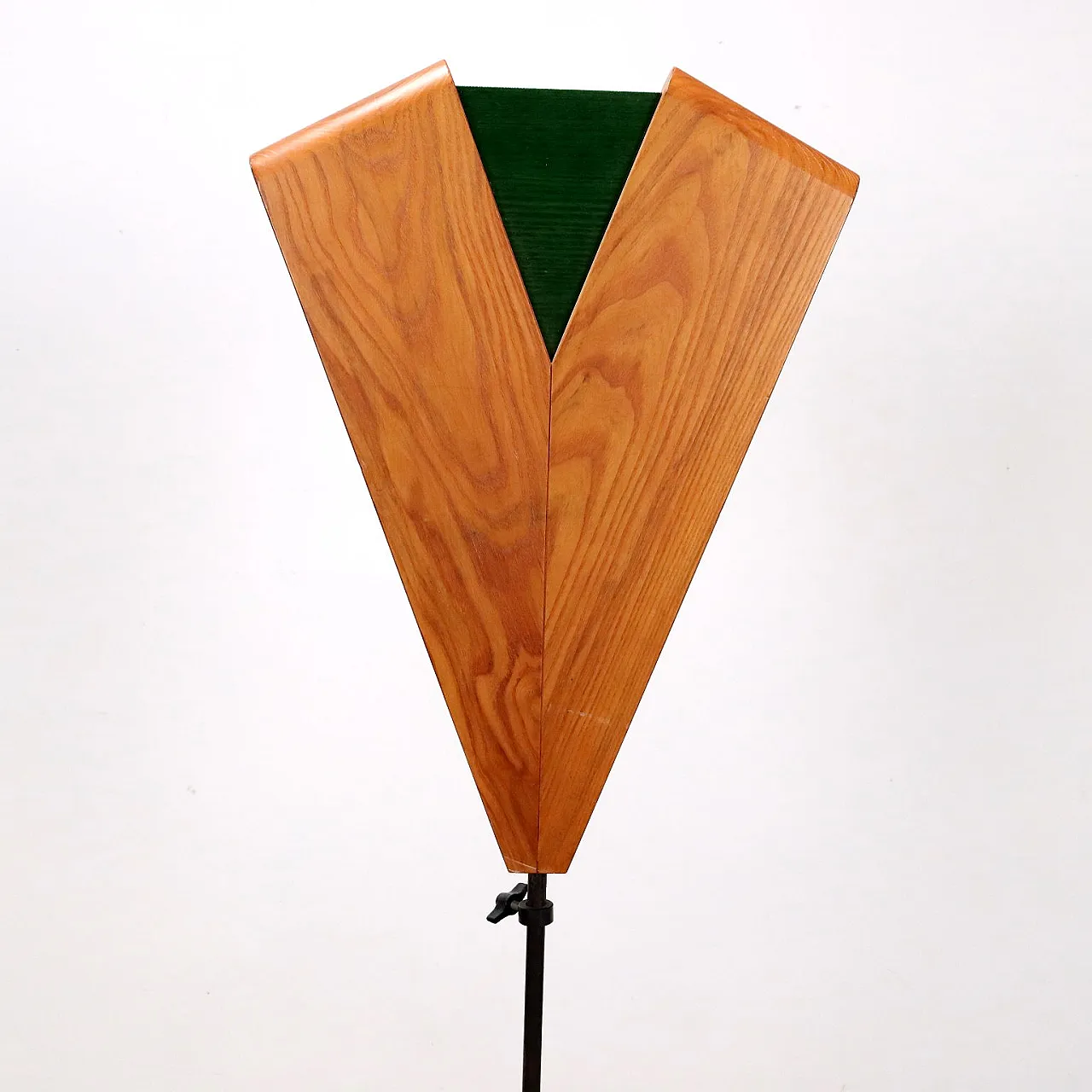 Appendiabiti in legno e metallo, anni '80 3