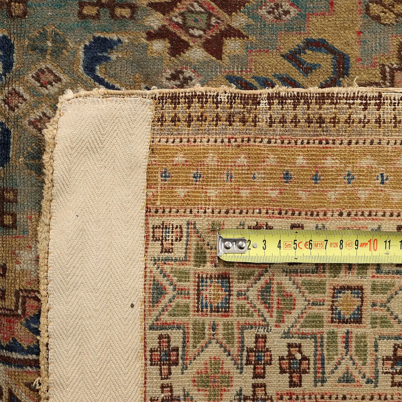 Ardebil rug in cotton and wool, late 20th century 7