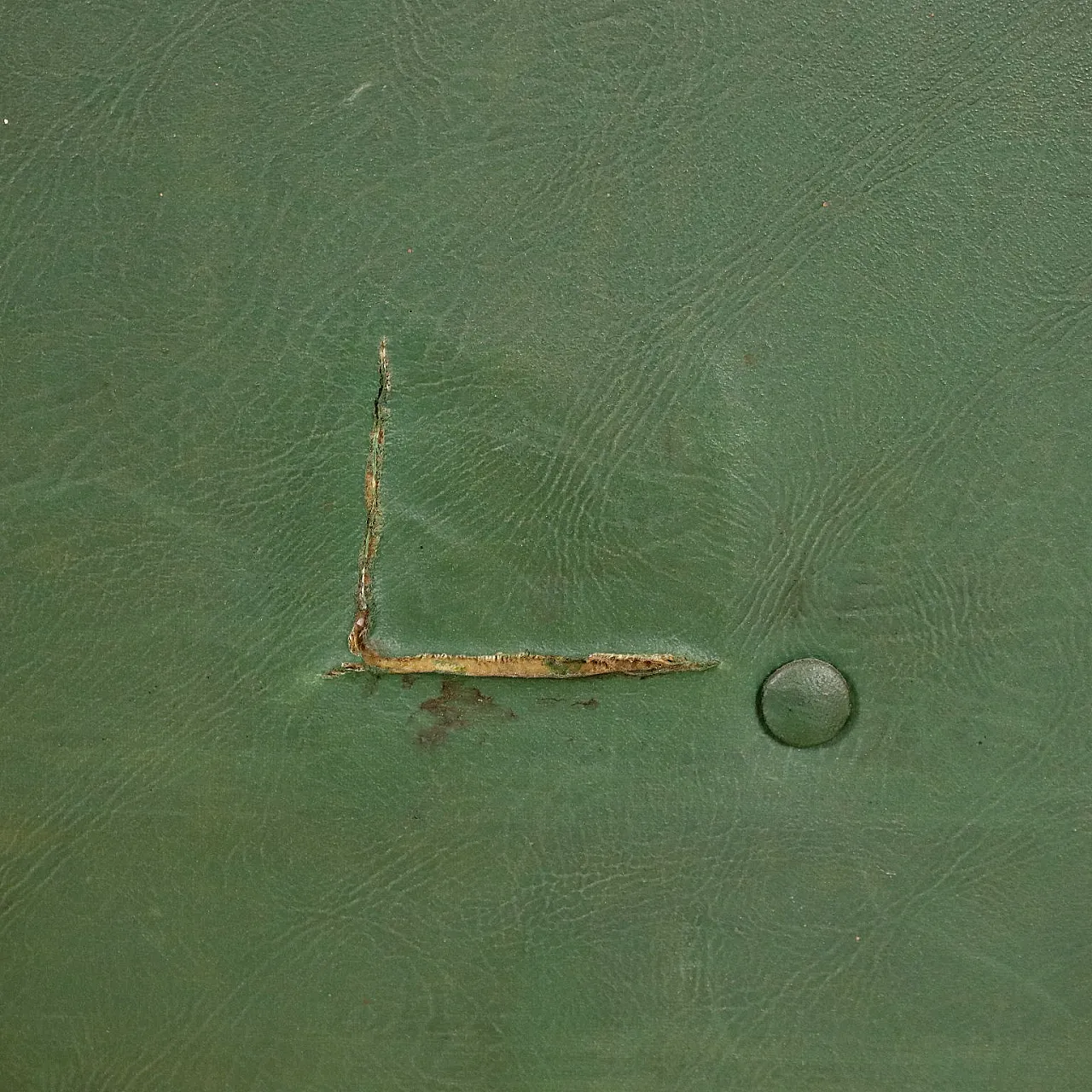 Consolle in similpelle e faggio, anni '50 7