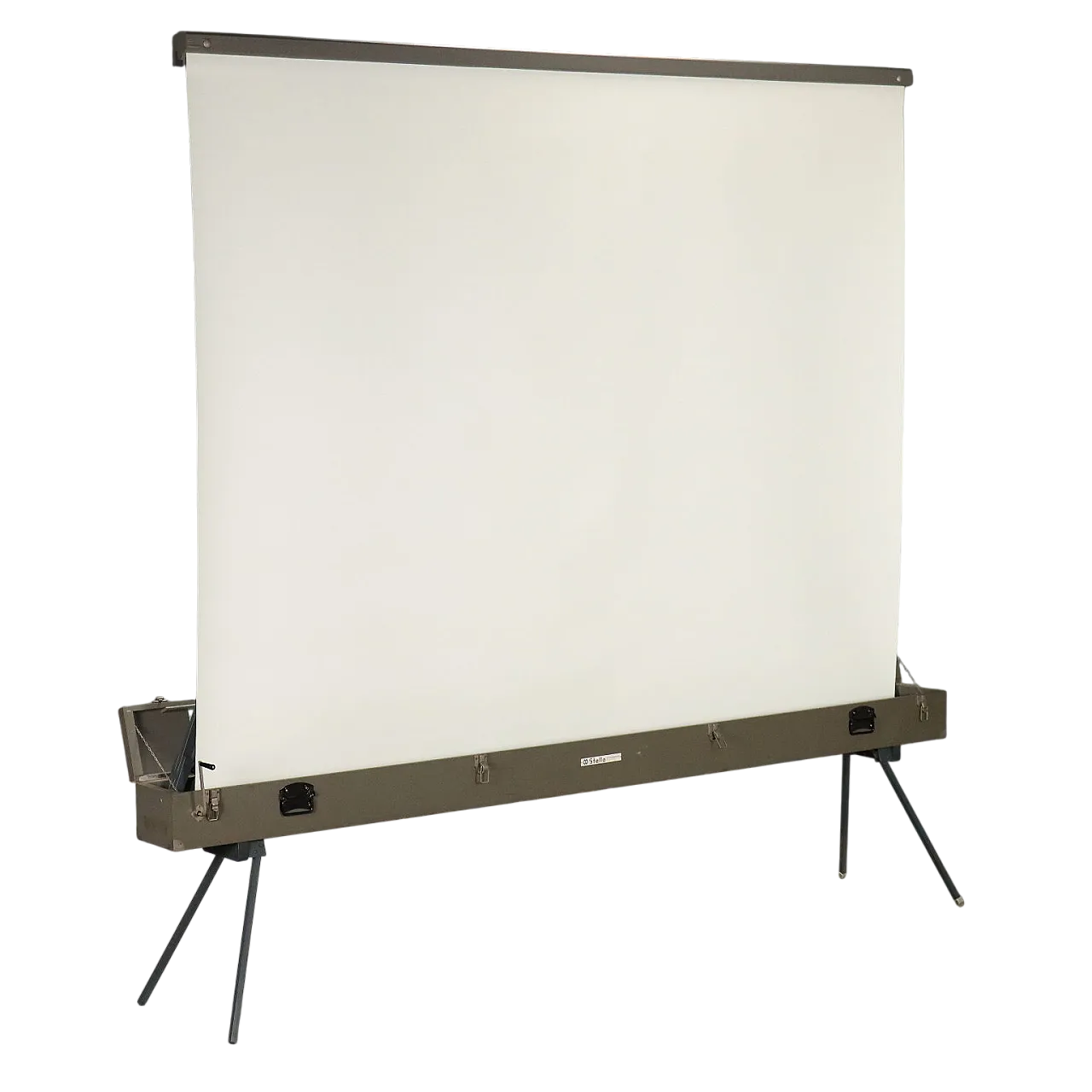 Schermo per proiezioni in metallo e bracci pieghevoli, '900 11