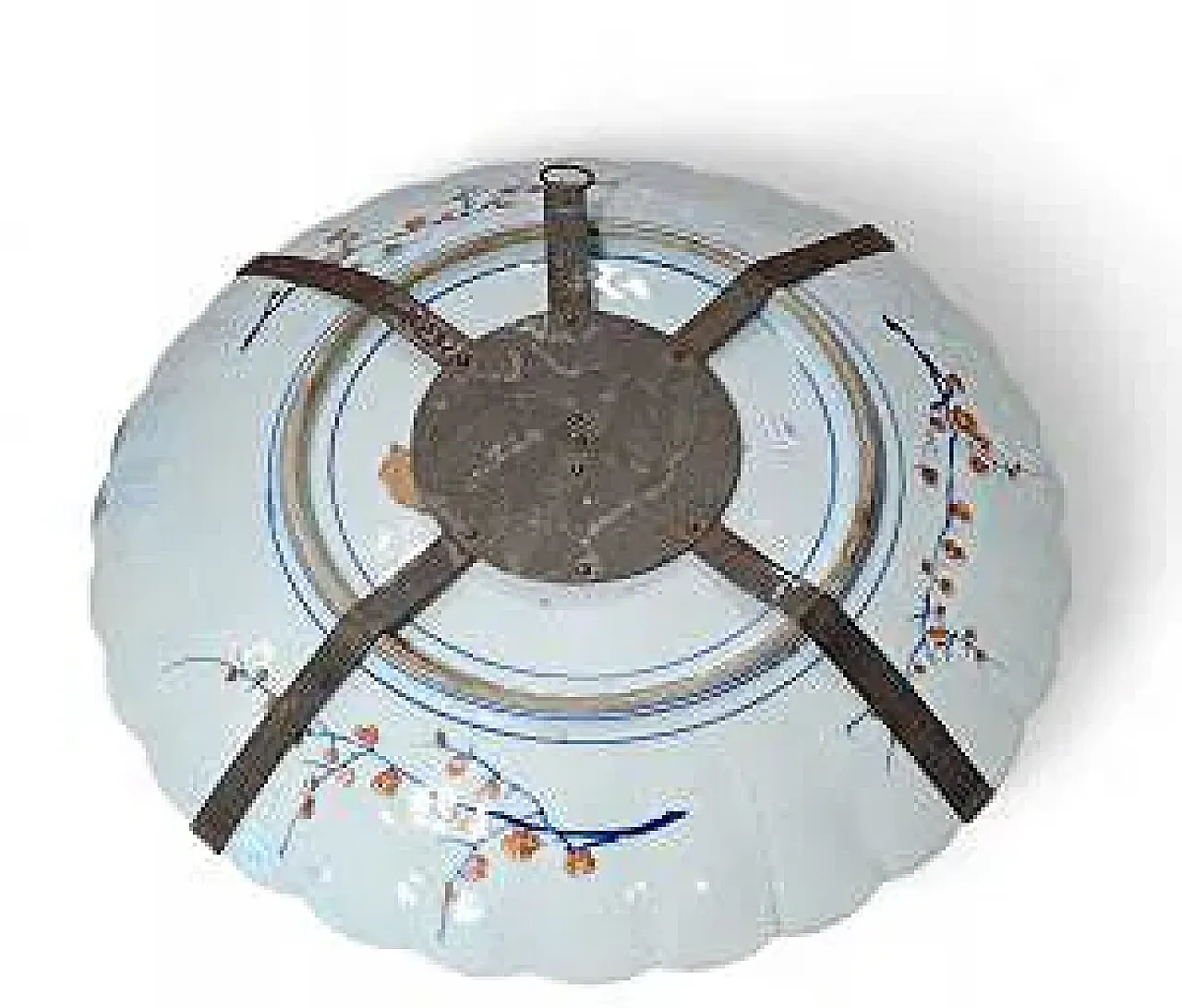 Coppia di piatti in porcellana giapponese stile Imari, '800 7