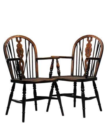 Coppia di poltrone, stile vittoriano, '800