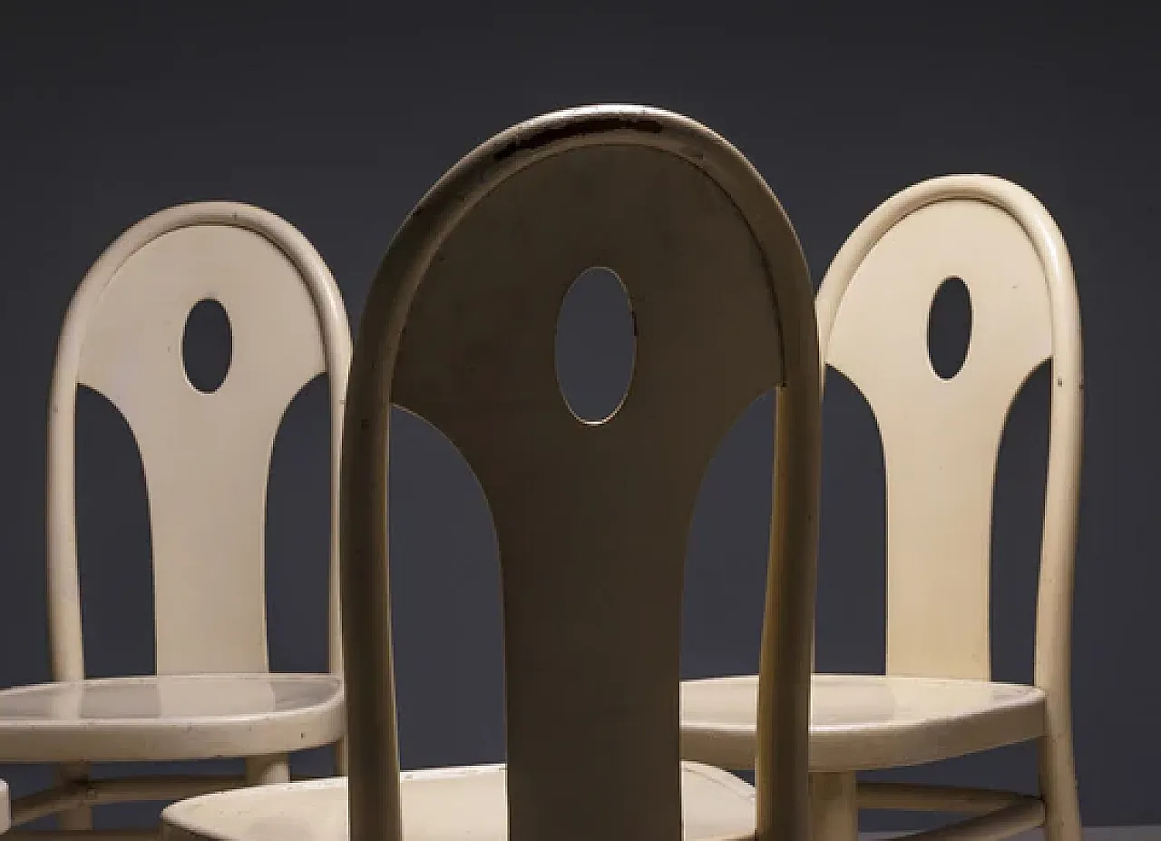 4 Sedie da pranzo, di Otto Prutscher, inizio '900 4