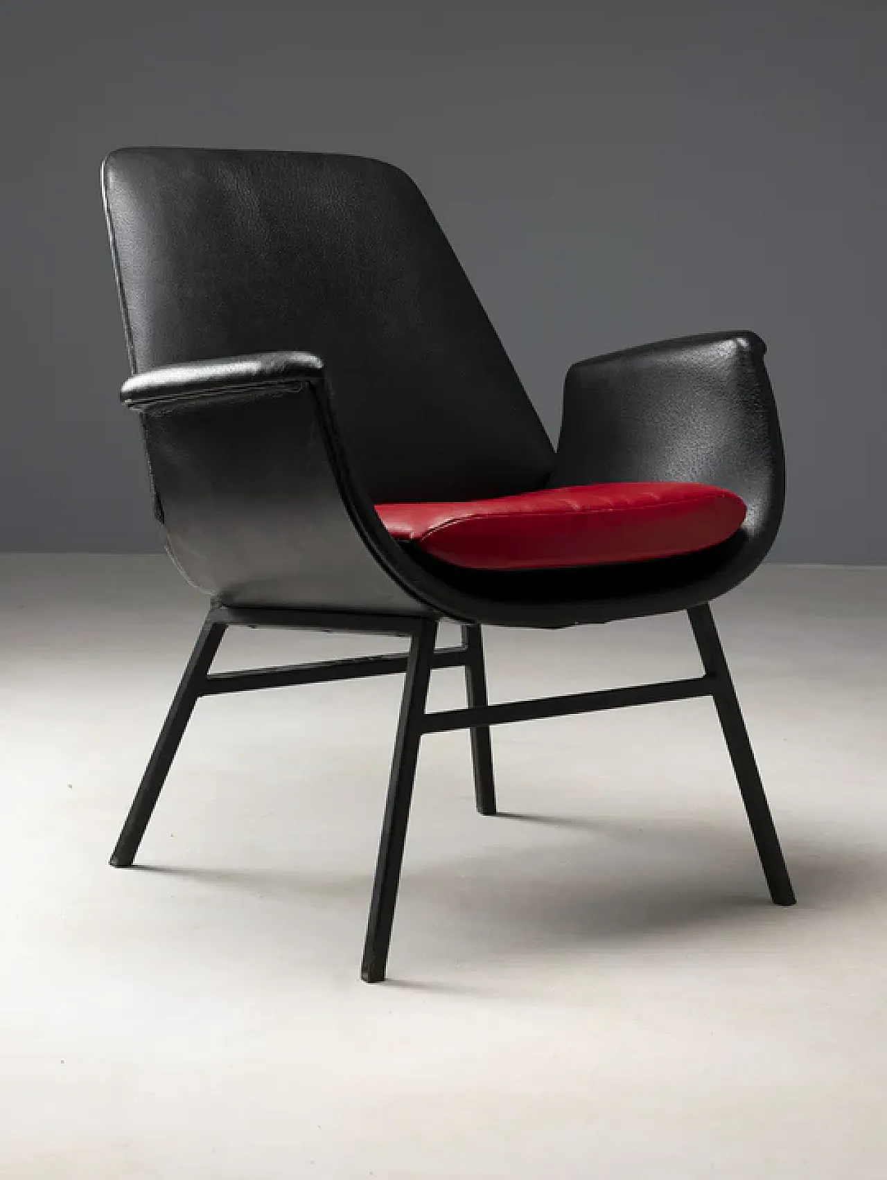 Leather living room set, 1960s 3