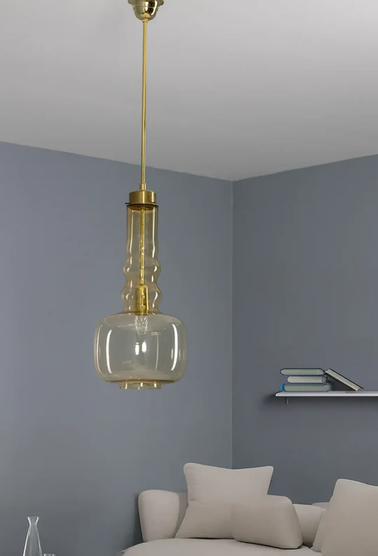 Lampadario di Kamenický Šenov, anni '70 4