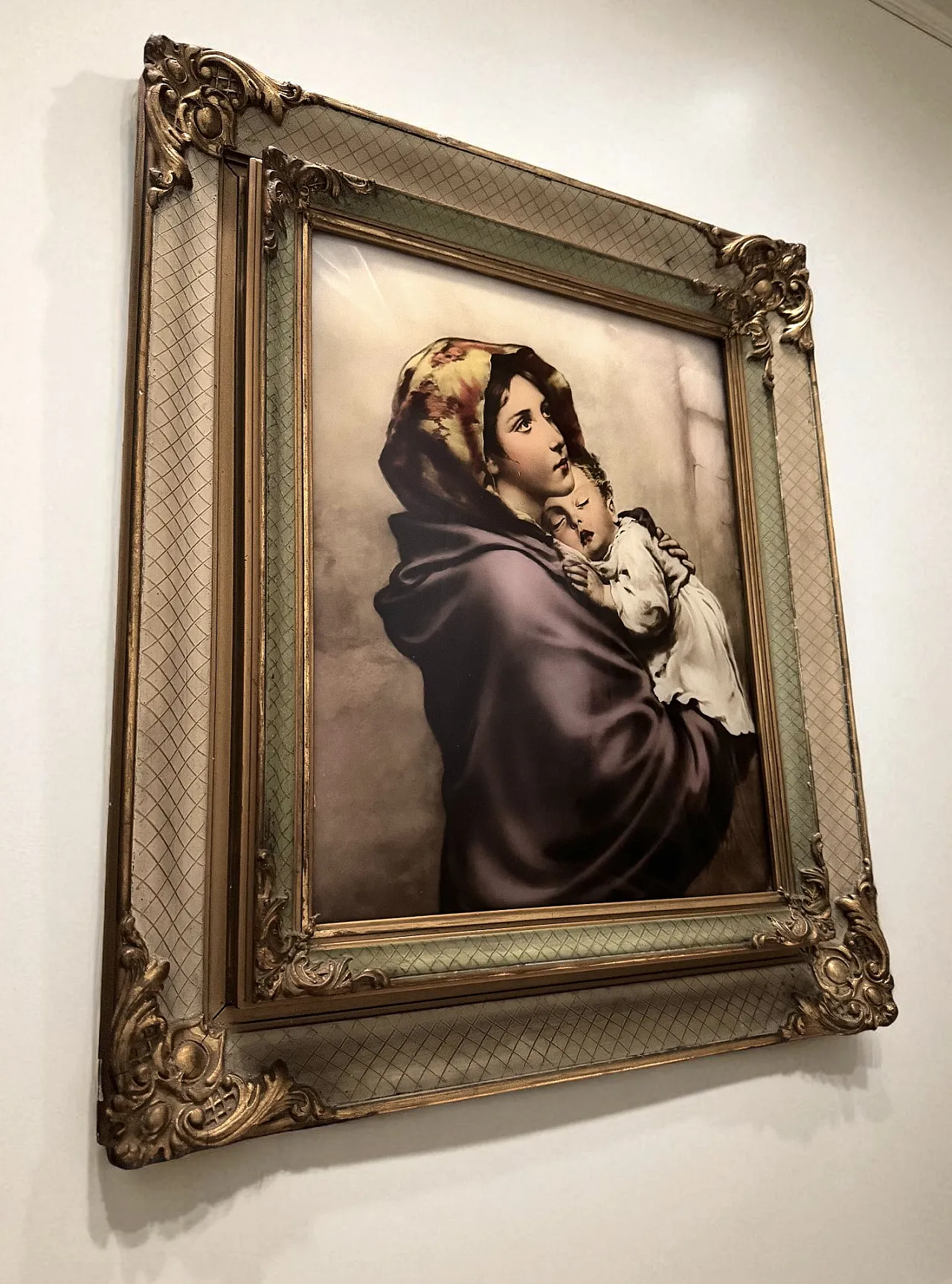 Quadro Madonna del Riposo, anni '40 3