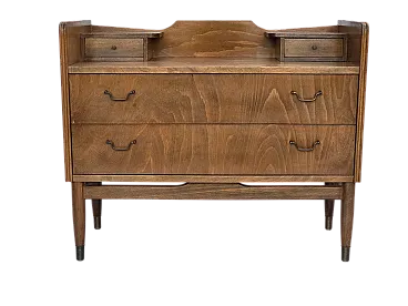 Cassettiera danese, legno di faggio, anni '70