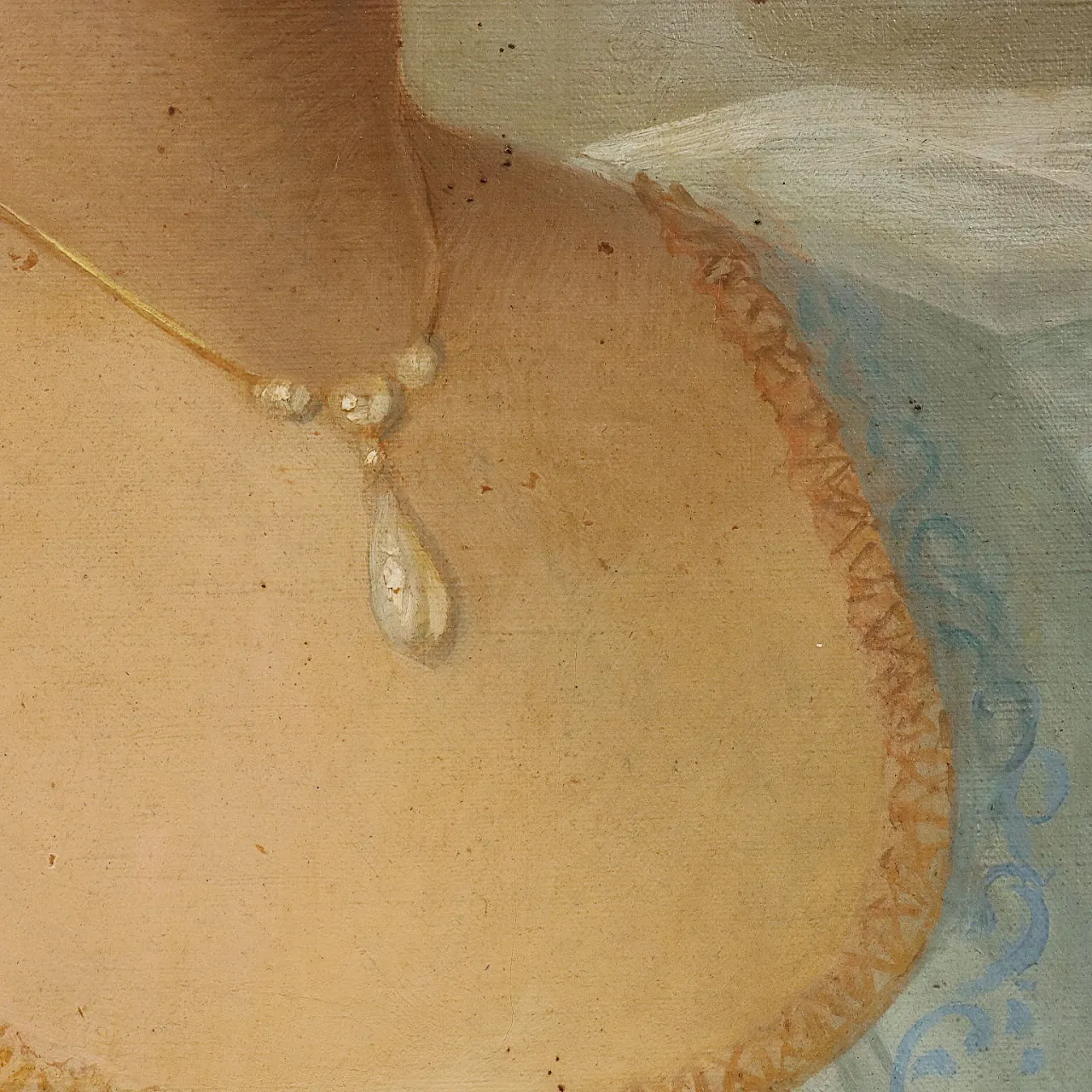 Enrico Scifoni, oil on canvas with frame, 19th century 6