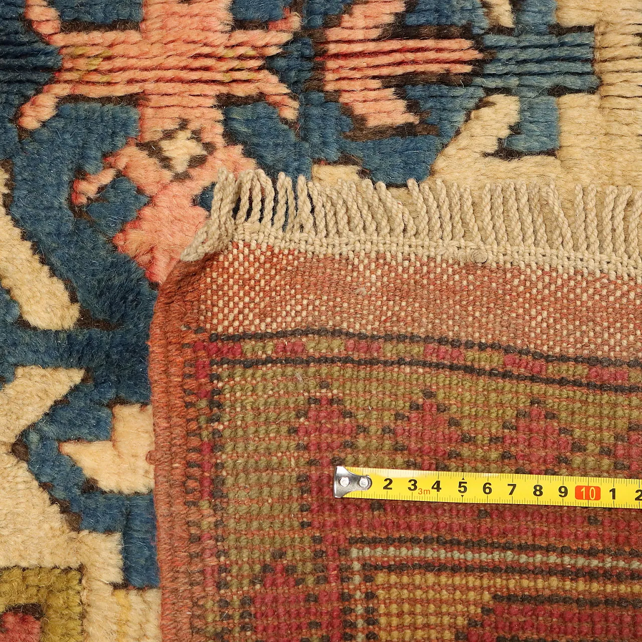 Kars wool rug, thick knot, handmade, 20th century 8
