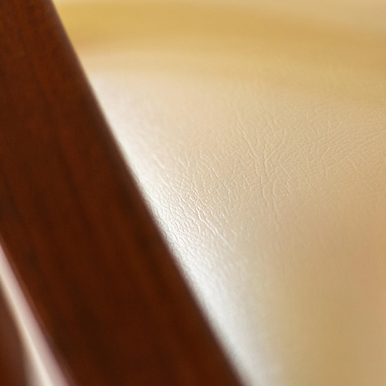 4 chairs in solid wood and eco-leather by Silvio Cavatorta, 60s 15