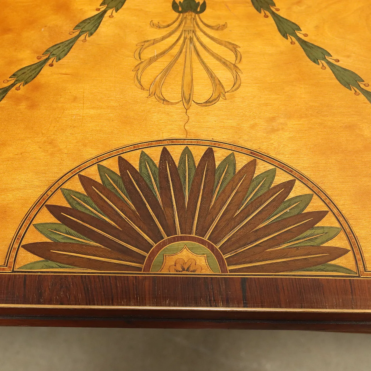 Coppia di consolle in stile Giorgio III in legno, '800 5