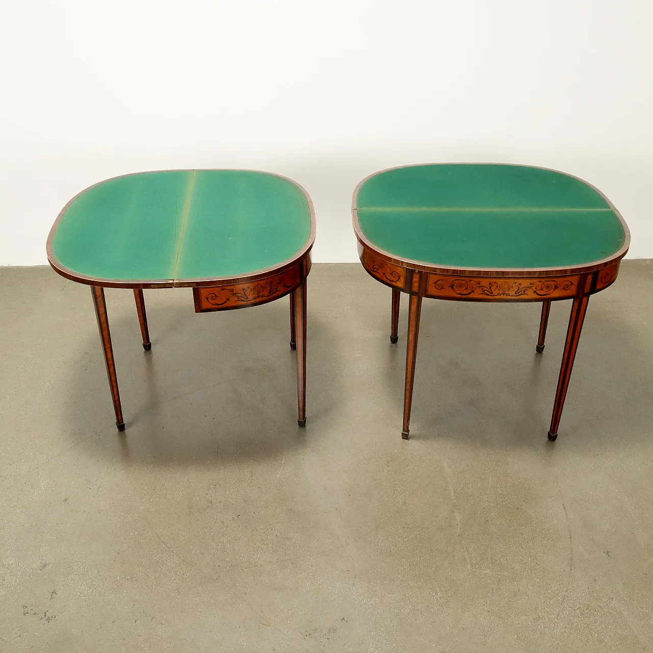 Coppia di consolle in stile Giorgio III in legno, '800 10