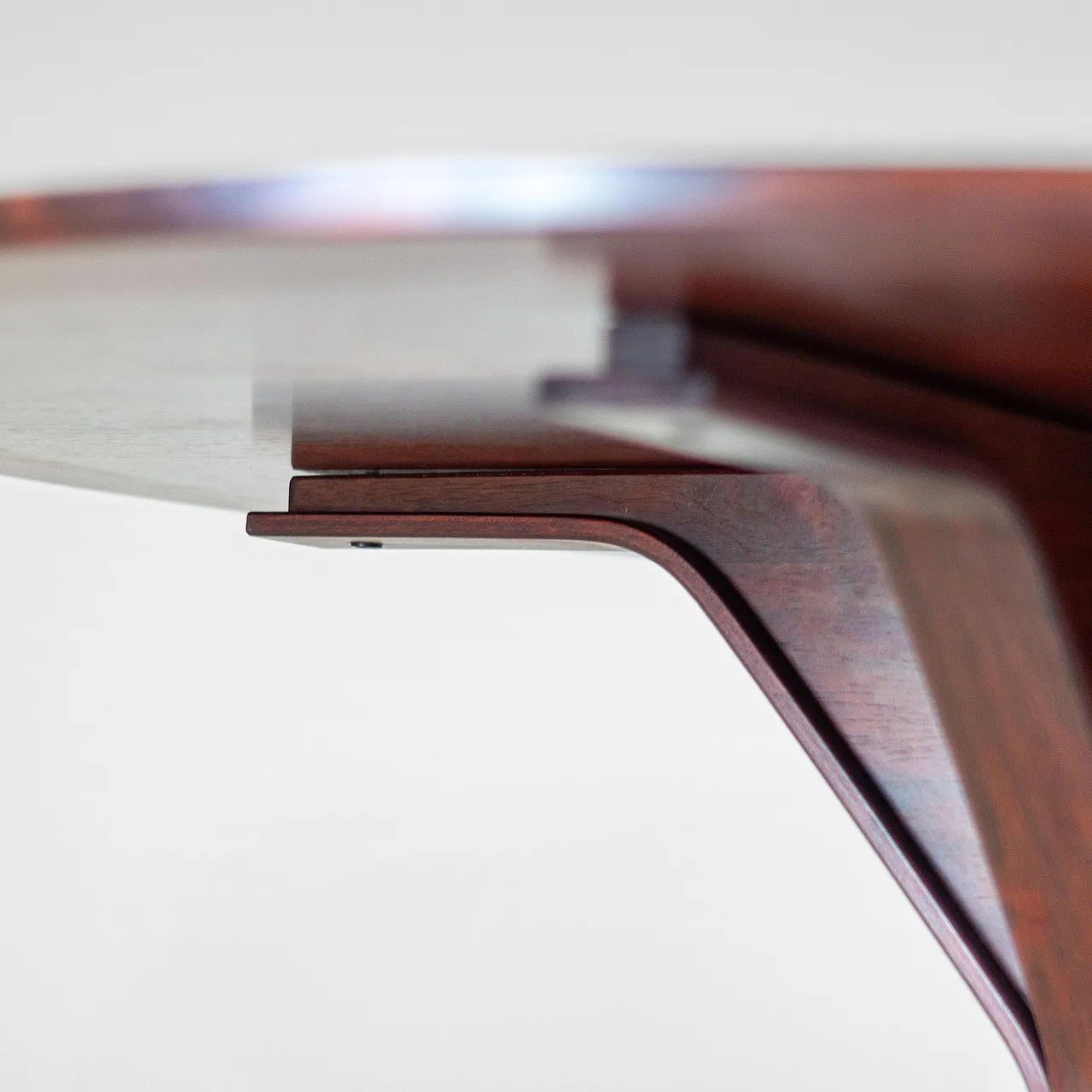 Tavolo in palissandro, mod. 522 di Frattini per Bernini, anni '60 10