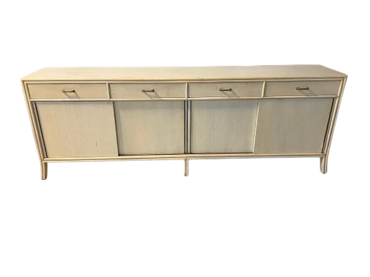 McGuire credenza in quercia, anni '80 5
