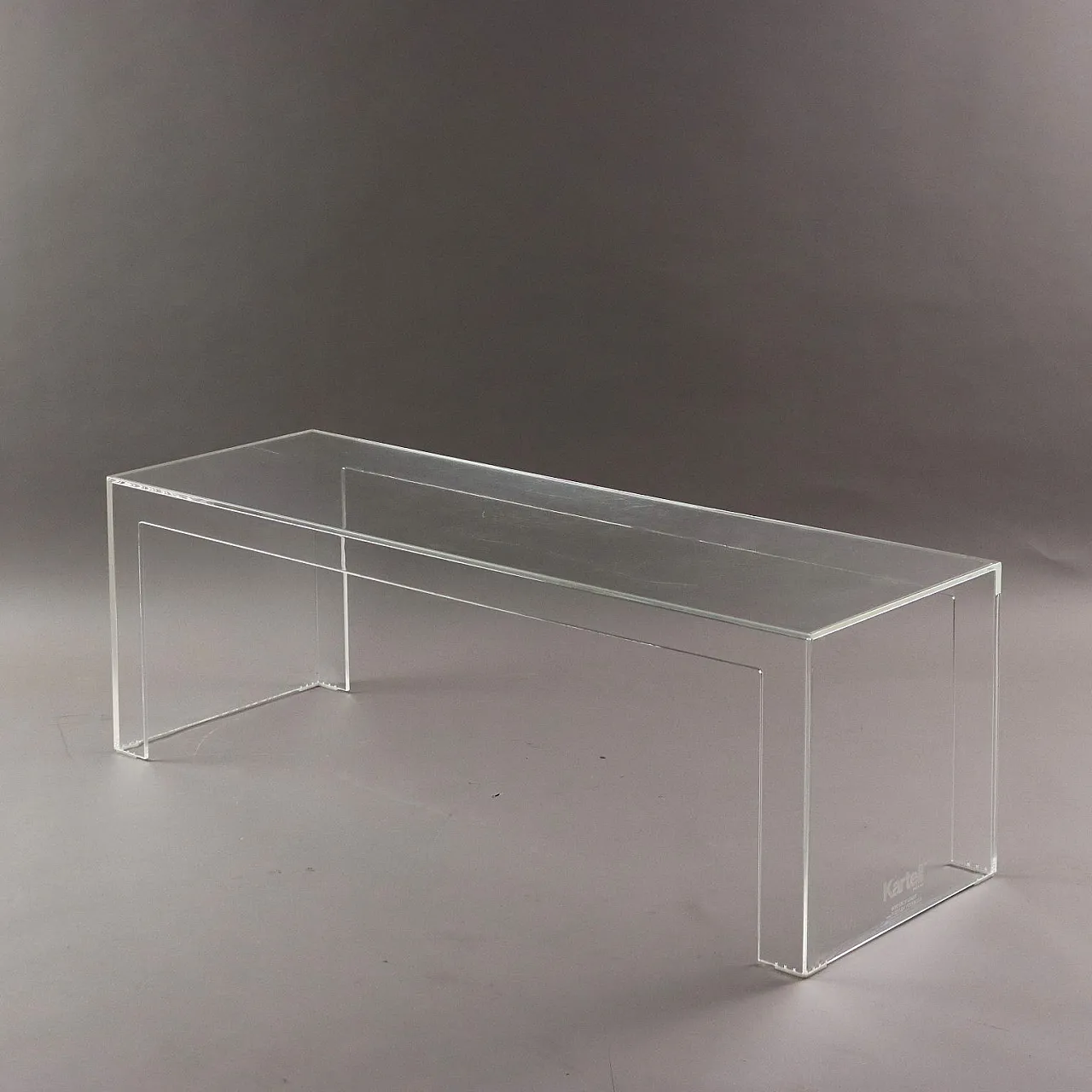 Invisible coffee table by Tokujin Yoshioka for Kartell, 2000s 1