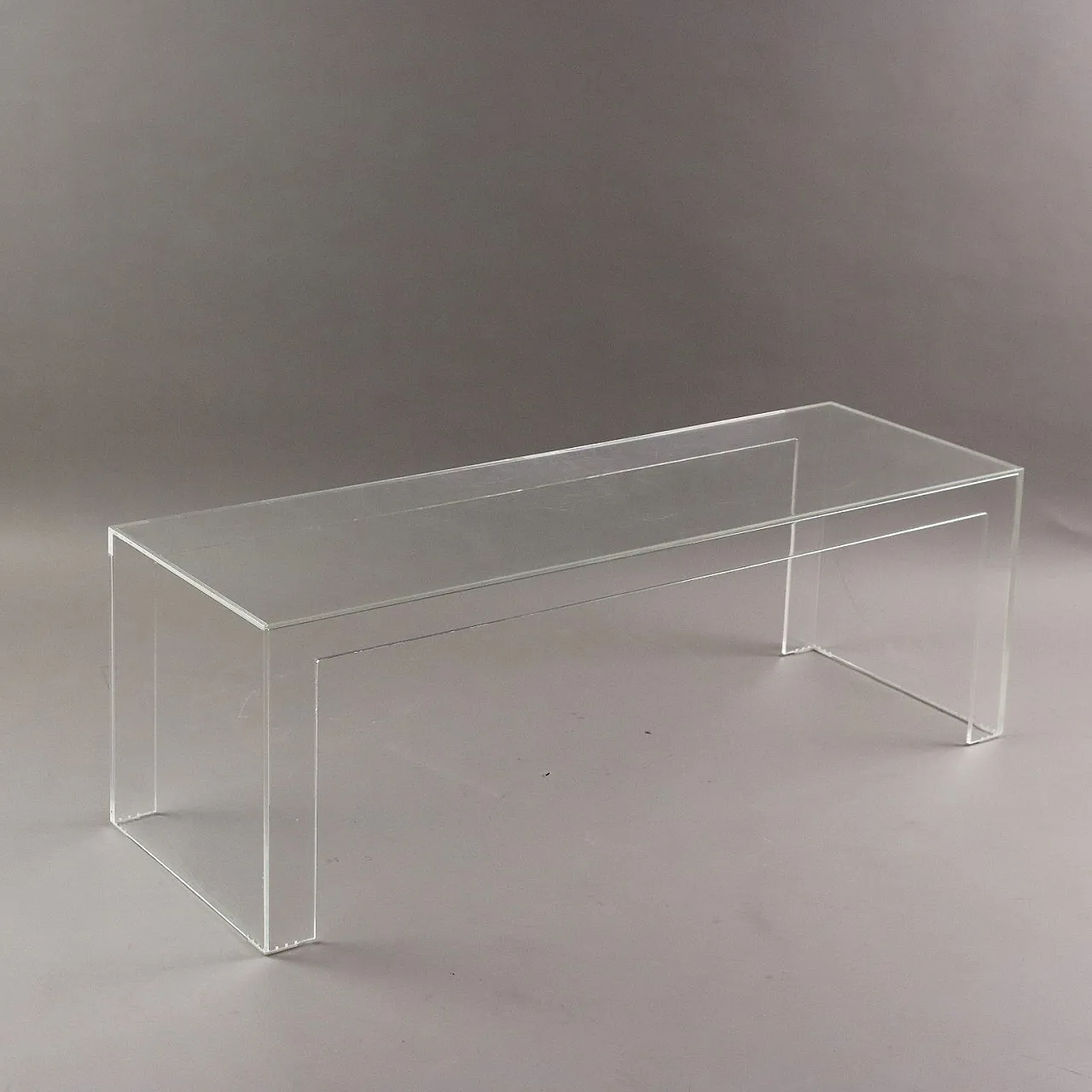 Invisible coffee table by Tokujin Yoshioka for Kartell, 2000s 5