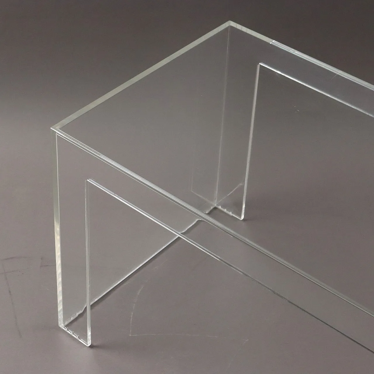 Invisible coffee table by Tokujin Yoshioka for Kartell, 2000s 6