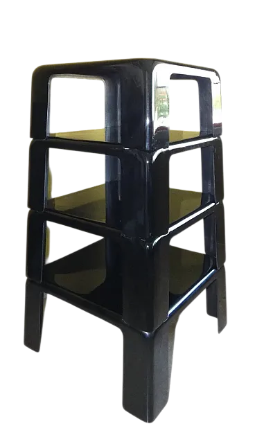 4Tavoli impilabili Quattro Gatti di Mario Bellini per C&B Italia, 1967