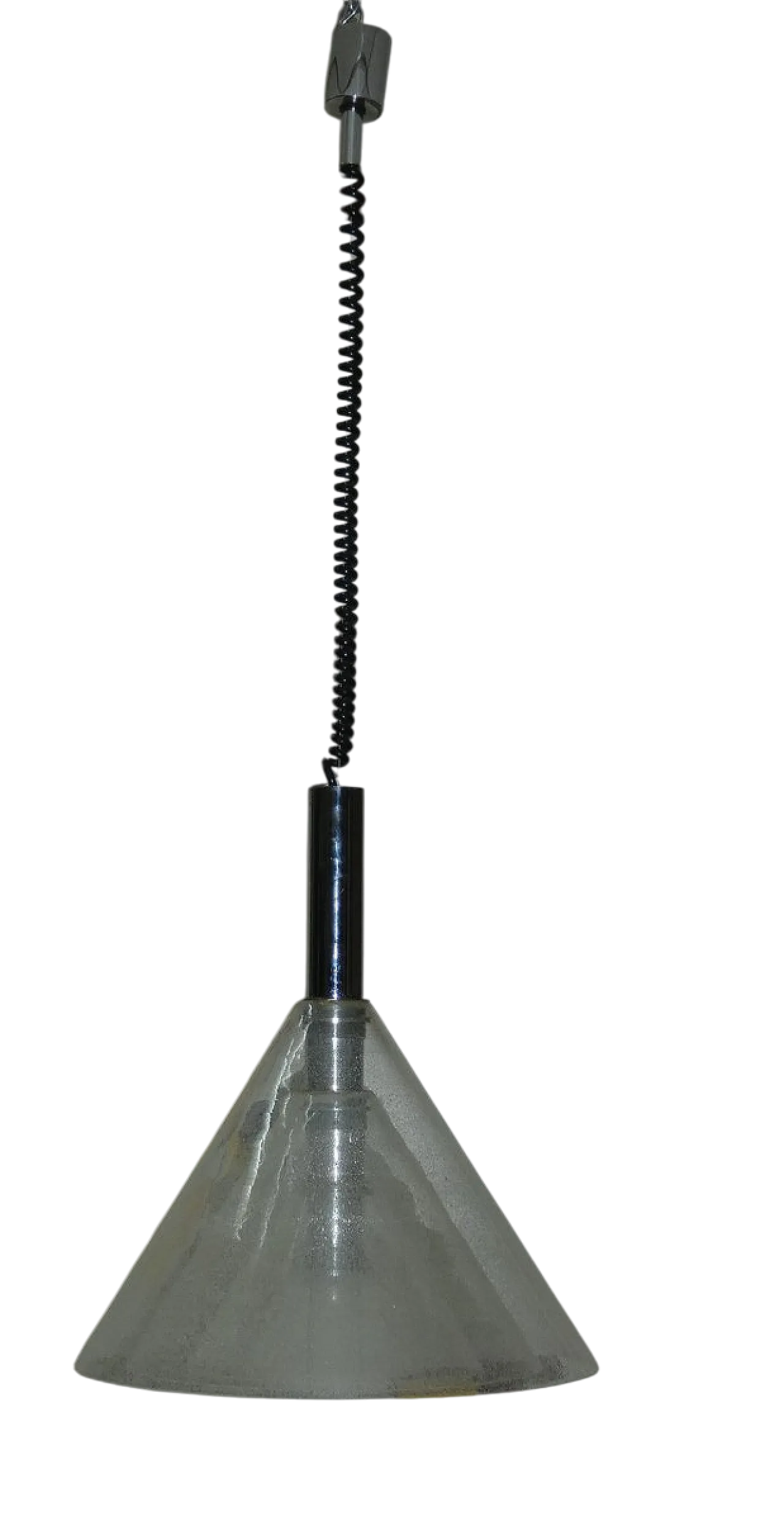 LS 174 Lampada a sospensione attribuita a Carlo Nason per Mazzega, 1970 26