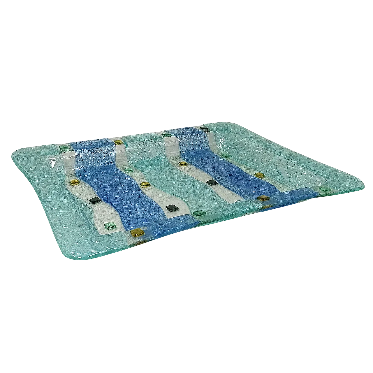 Tray By Albatros in Murano Glass, 1970s 9