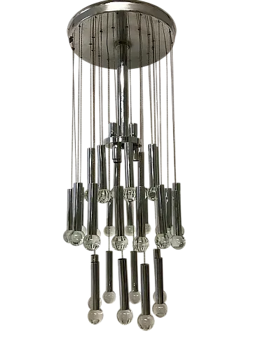 Lampadario Mid-Century di Gaetano Sciolari