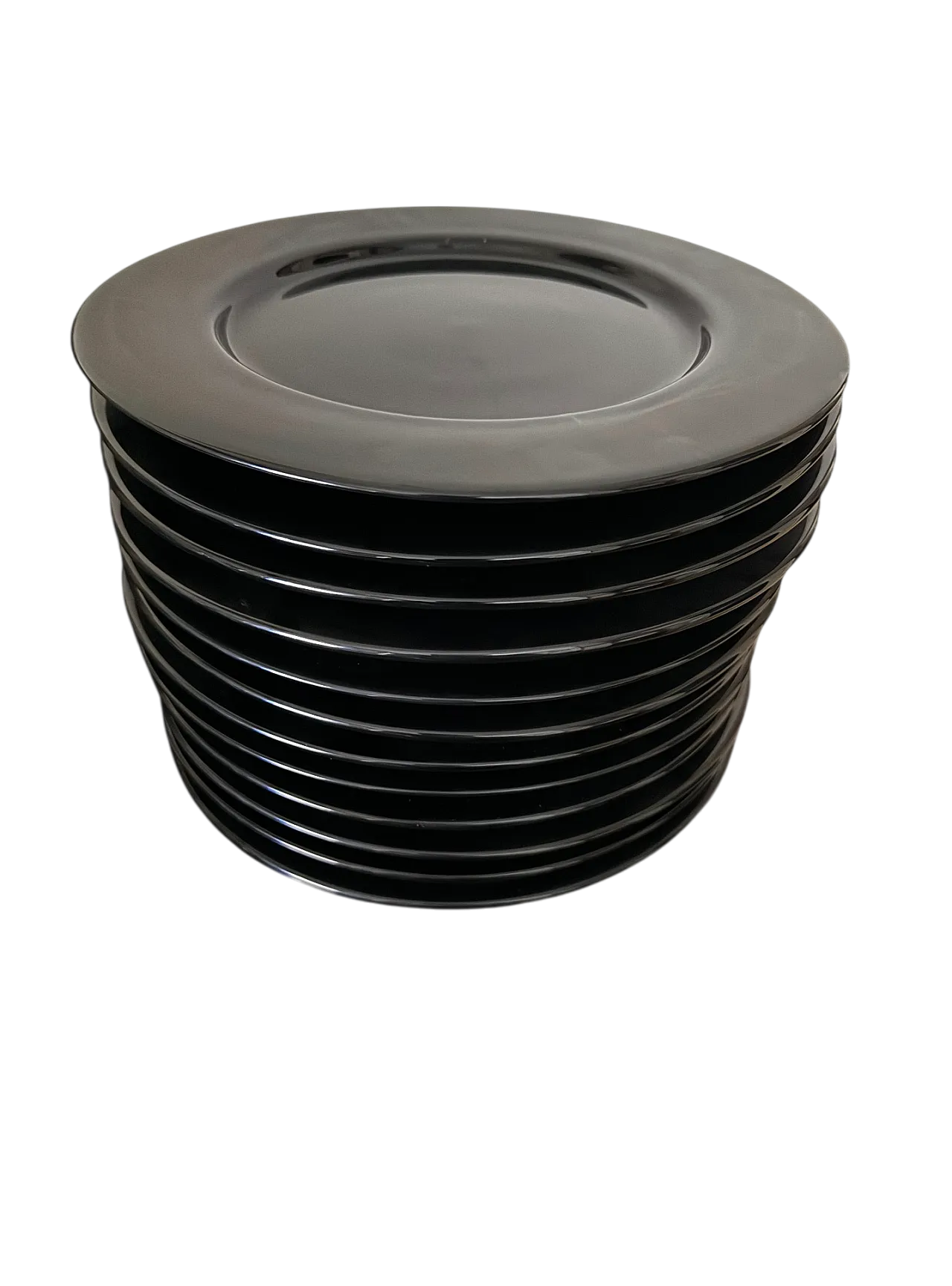 Servizio 12 sottopiatti Italica Ars neri 8