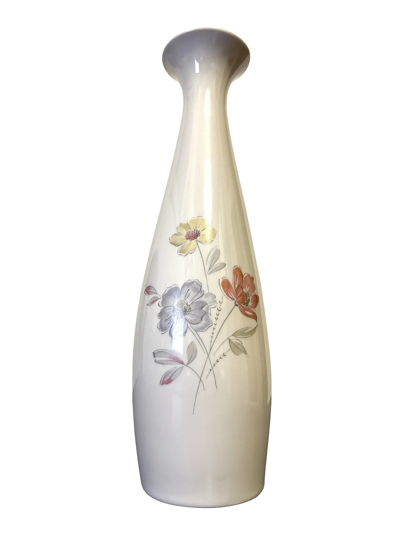 Bavaria Schwarzenhammer porcelain vase from the 1960s 3