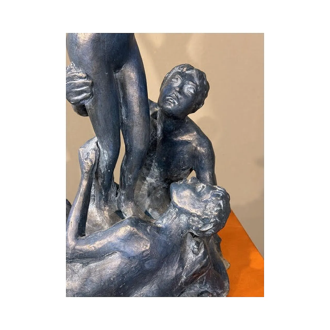 Multiple patinated bronze sculpture by Aligi Sassu, 20th century 3