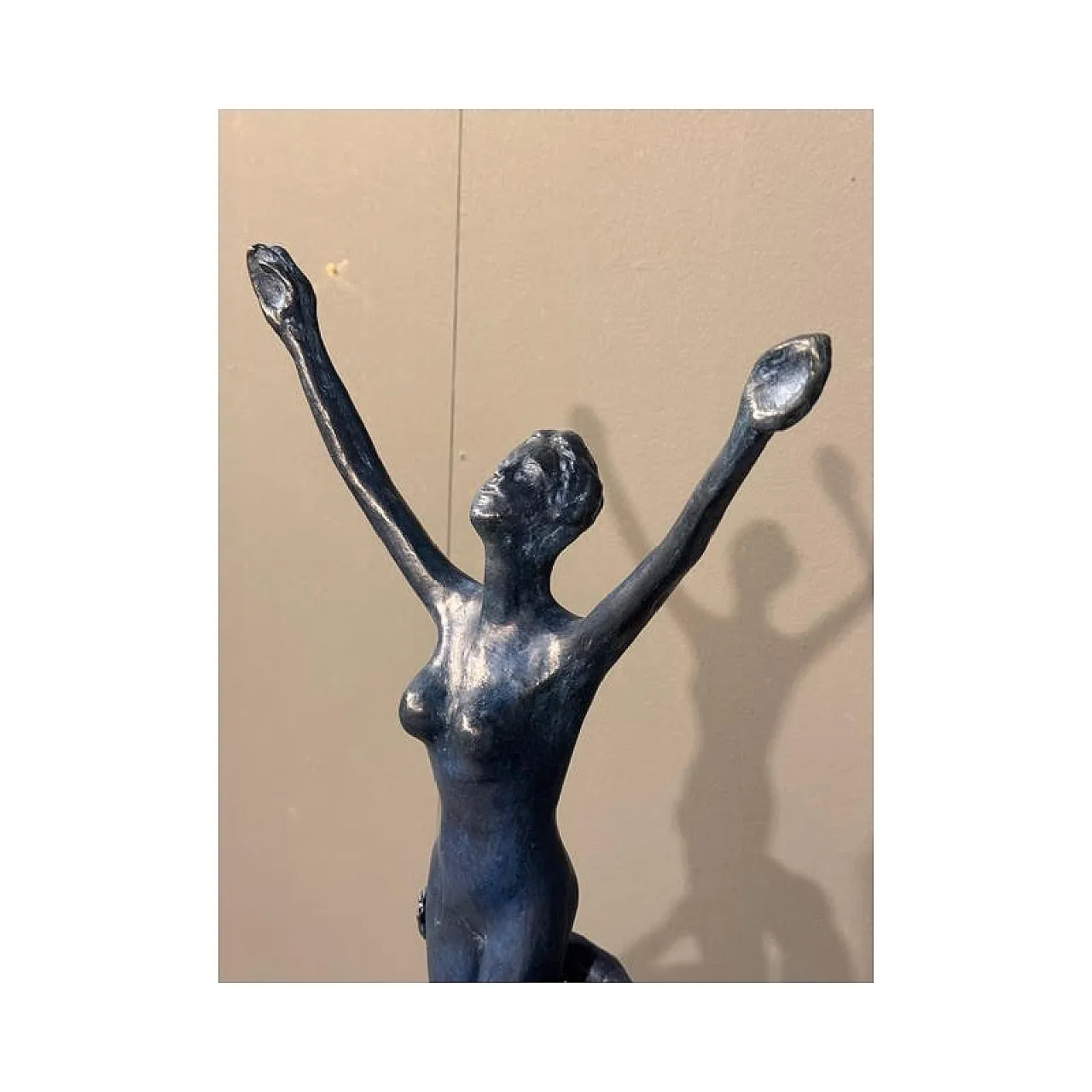 Multiple patinated bronze sculpture by Aligi Sassu, 20th century 4