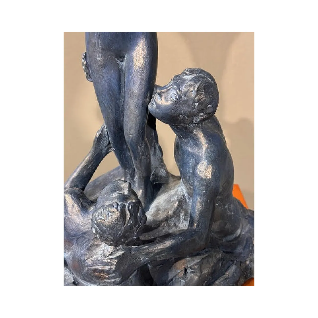 Multiple patinated bronze sculpture by Aligi Sassu, 20th century 5
