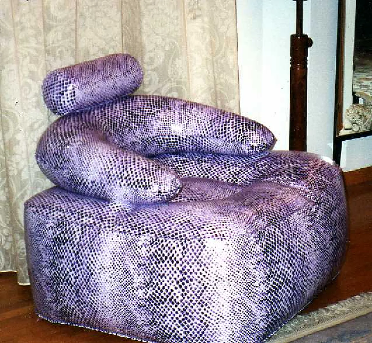 Coppia poltrone gonfiabili, anni '90 3