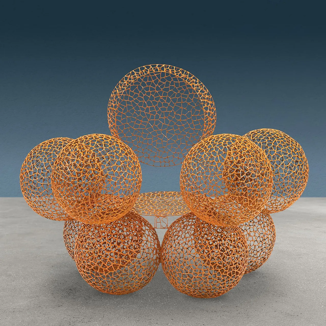 Poltrona Che palle di Anacleto Spazzapan, anni 2000 5