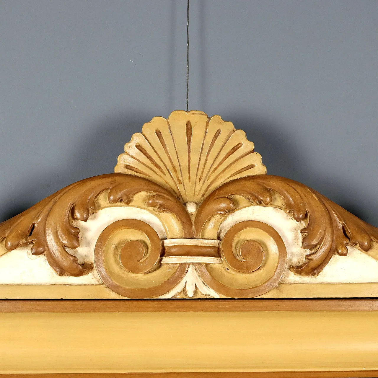 Specchiera in legno laccato, '800 3