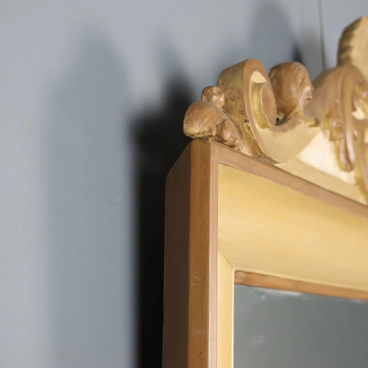 Specchiera in legno laccato, '800 5