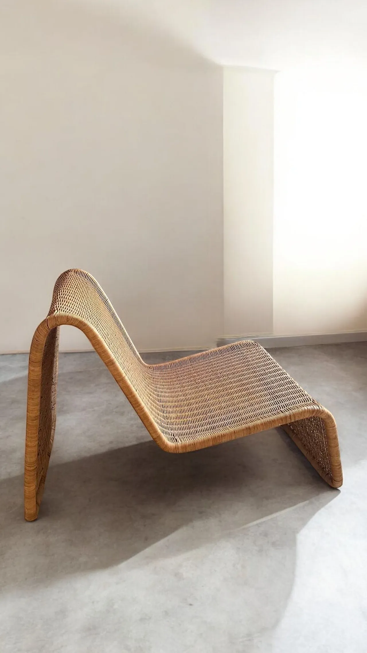 Sedia da salotto in rattan mod. Ikea Hestra, 1982 10