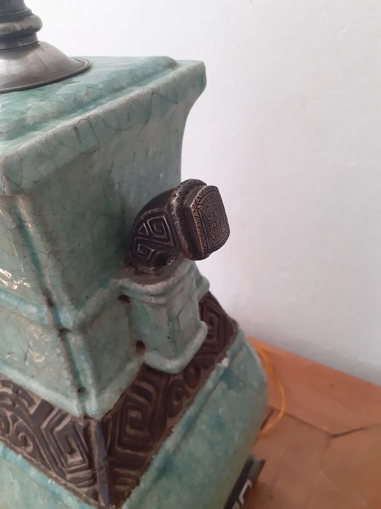 Lampada stile orientale, anni '50 5