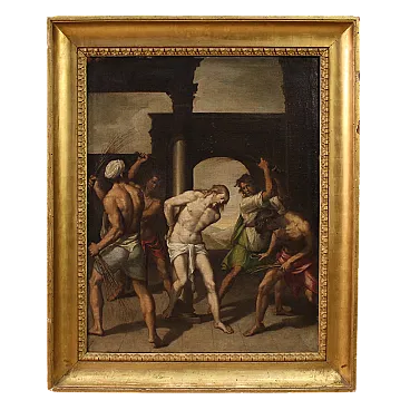Flagellation of Christ, oil on canvas, '600