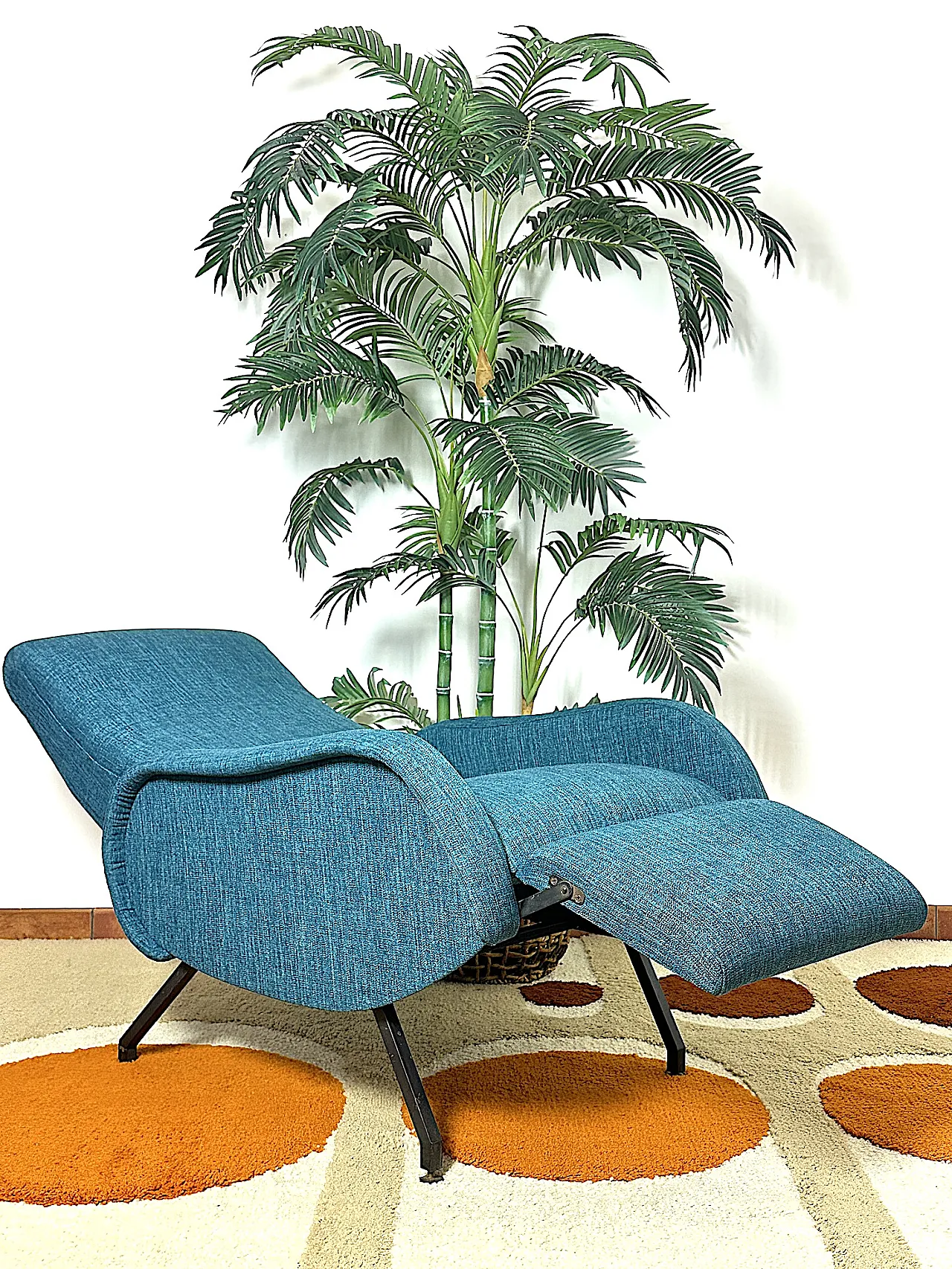 Reclining armchair Marco Zanuso style, 1950s 2
