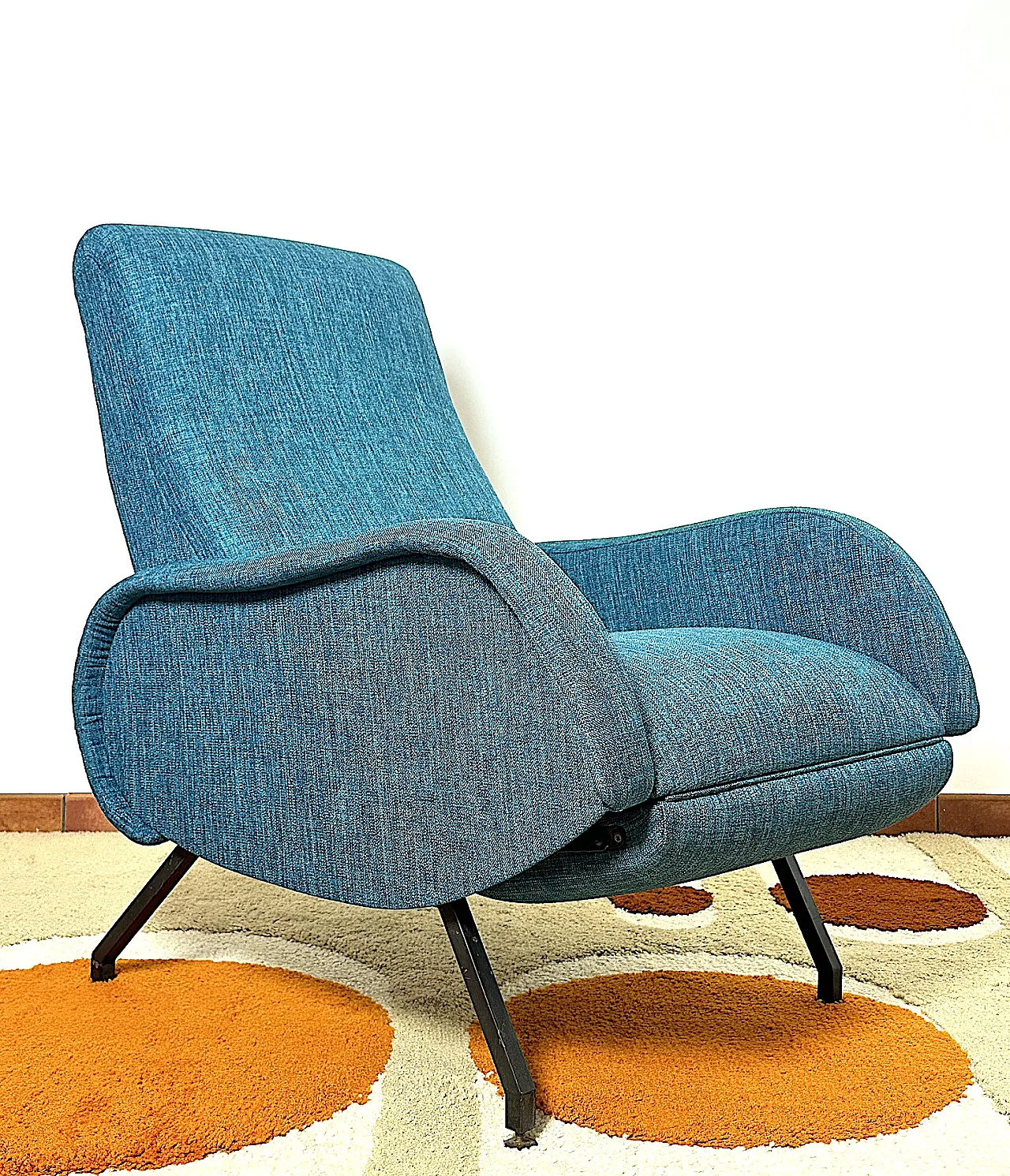 Reclining armchair Marco Zanuso style, 1950s 4
