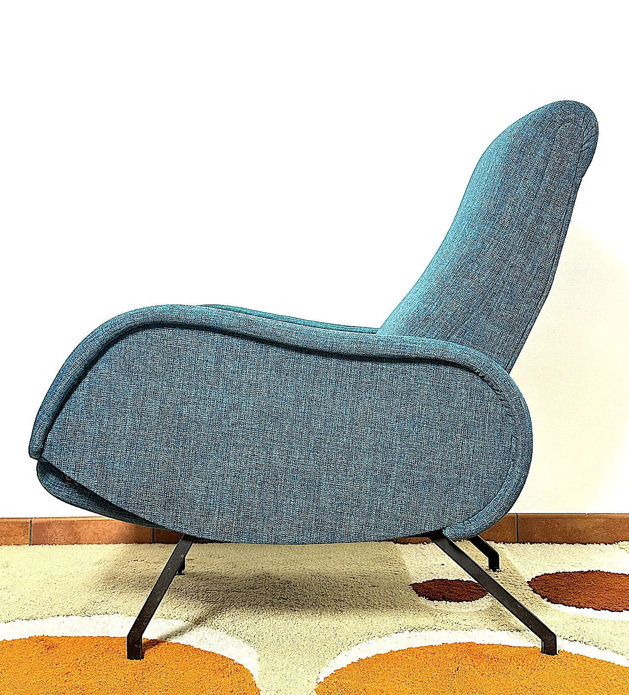 Reclining armchair Marco Zanuso style, 1950s 8