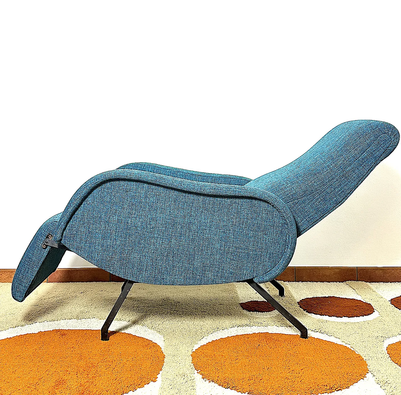 Reclining armchair Marco Zanuso style, 1950s 9