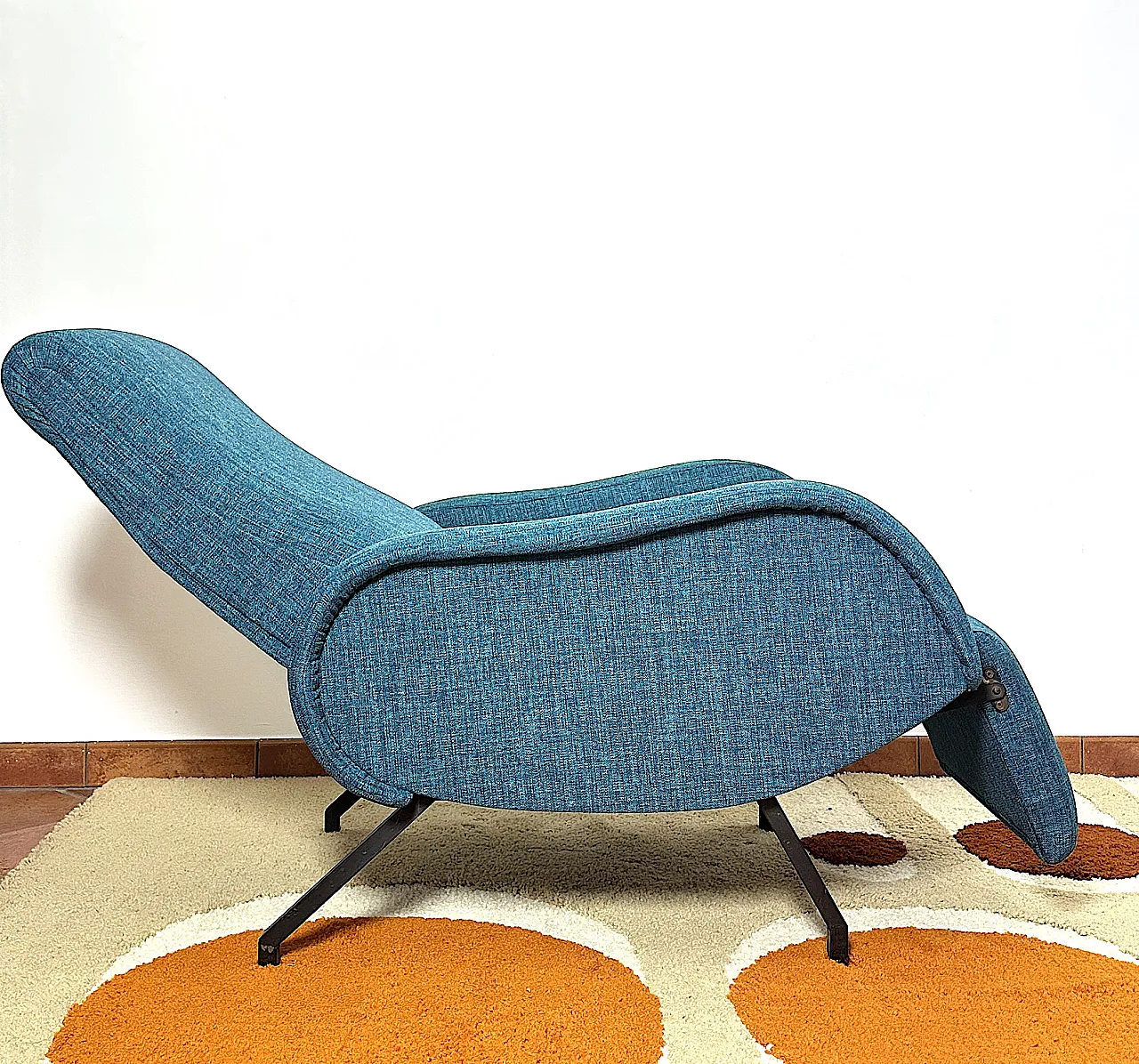 Reclining armchair Marco Zanuso style, 1950s 11