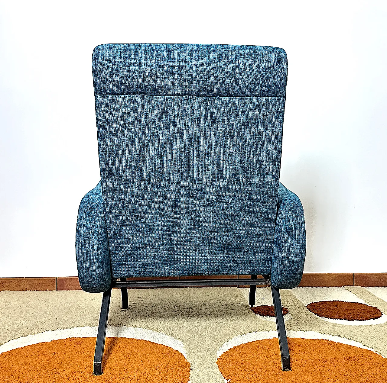 Reclining armchair Marco Zanuso style, 1950s 12