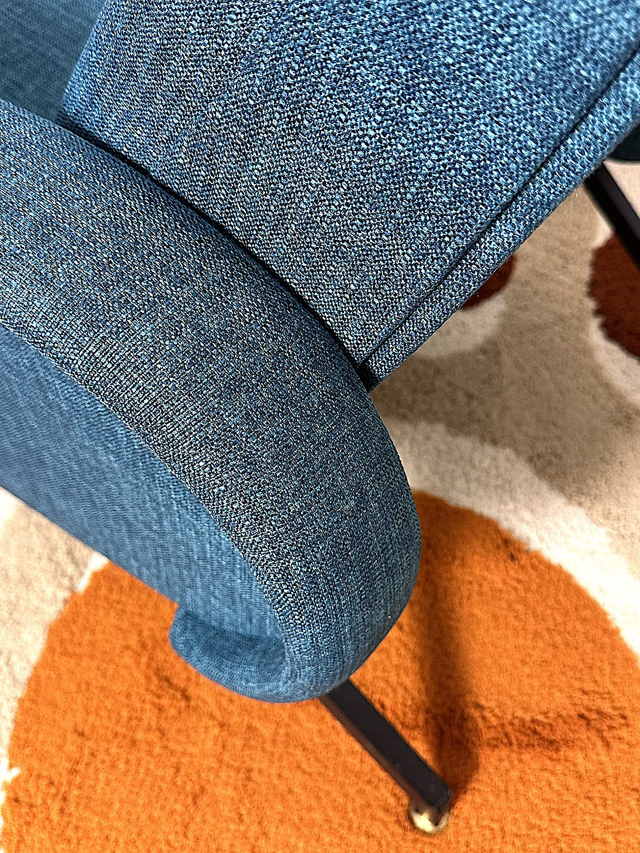 Reclining armchair Marco Zanuso style, 1950s 15