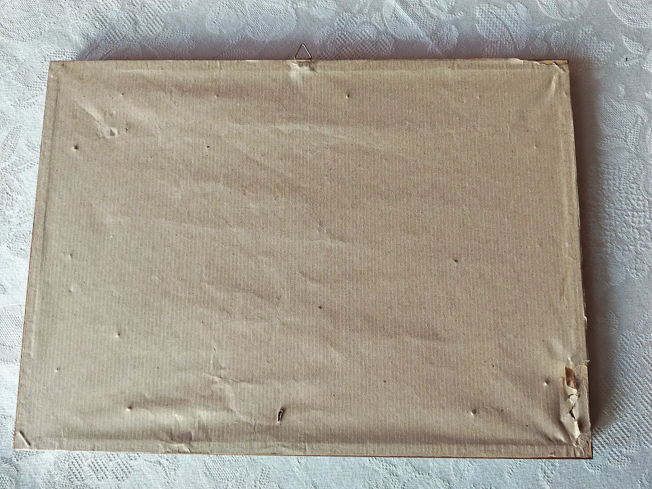 Stampa di paesaggio di Napoli vista su Castel dell’Ovo, 20s 8