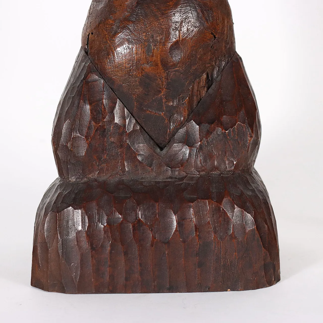 Scultura di Cristo in legno da frutto, '600 6